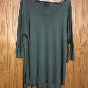 Army green, 3/4 sleeve